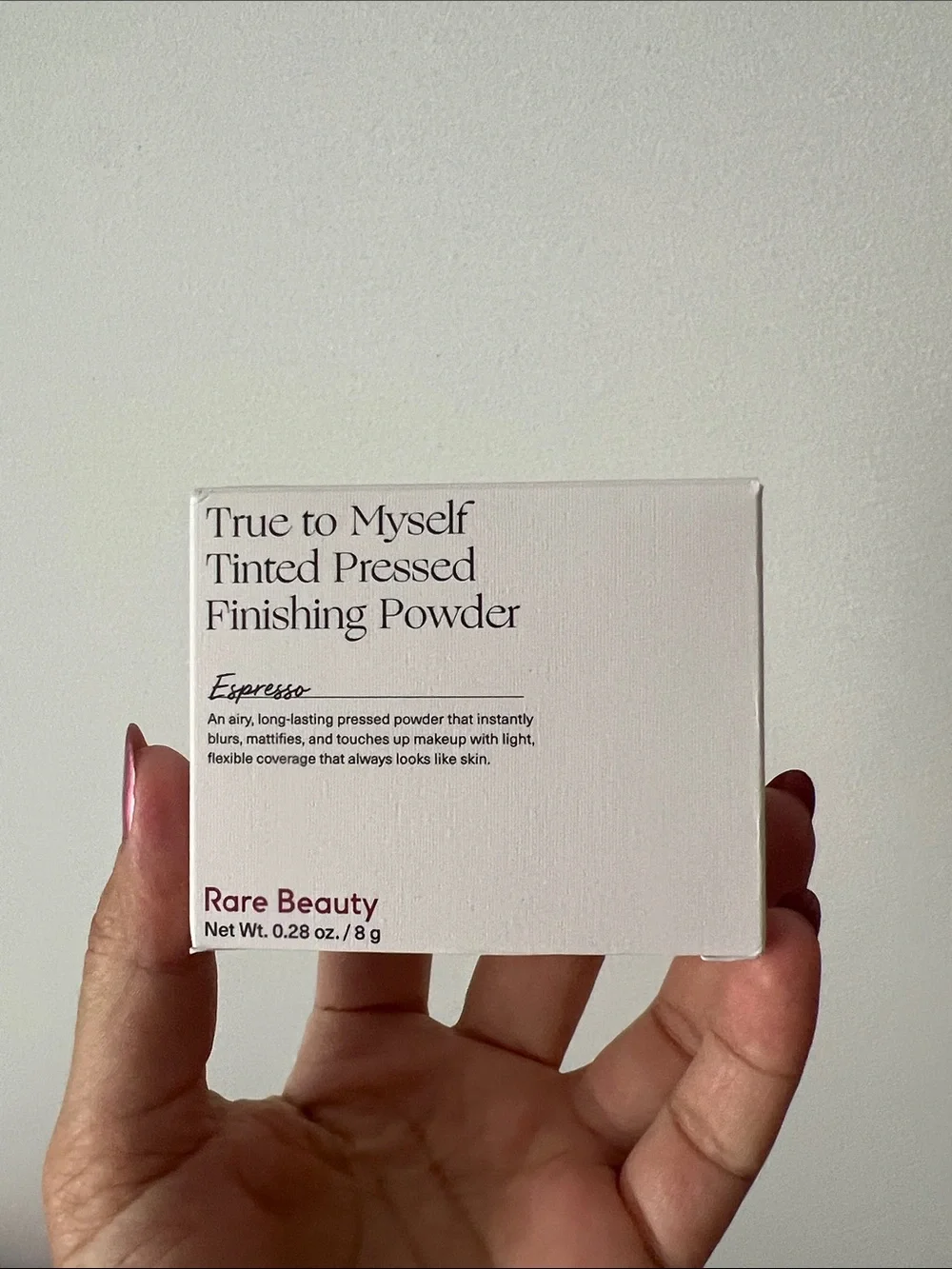 Rare Beauty True To Myself Tinted Pressed Finishing Powder ESPRESSO